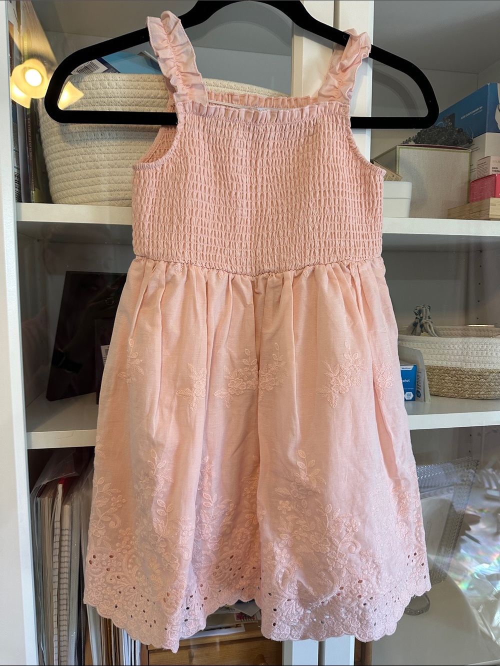 Little Girl Pink Sleeveless Dress Size 6